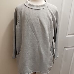 Talbots sweatshirt tunic 2X